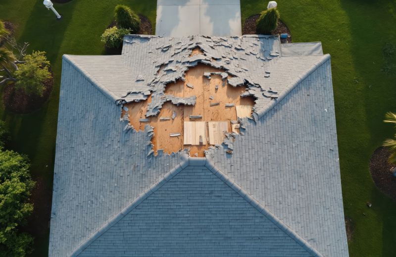 Roof Damage Restoration in Herndon, VA
