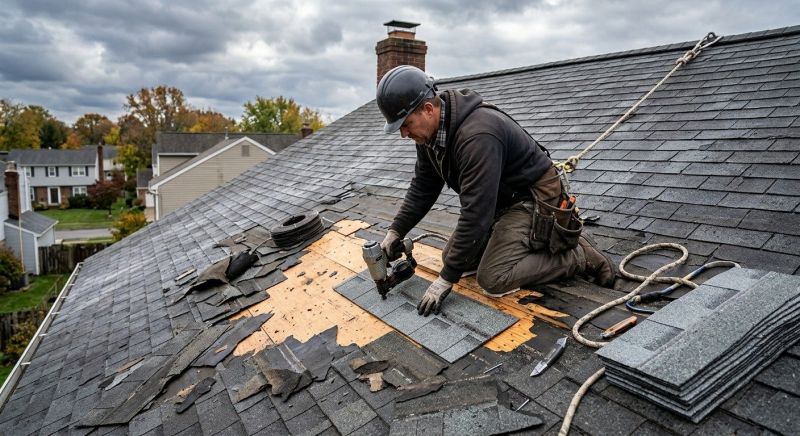 Roof Damage Restoration in Prince William County, VA
