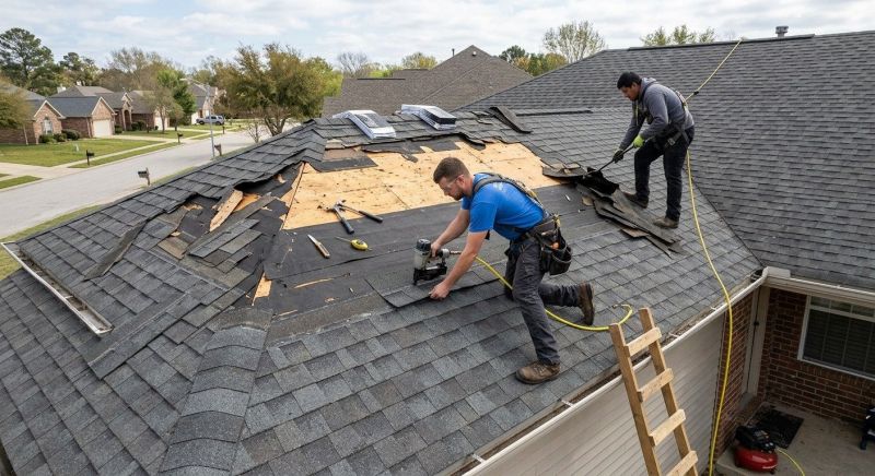 Roof Damage Restoration in Sterling, VA
