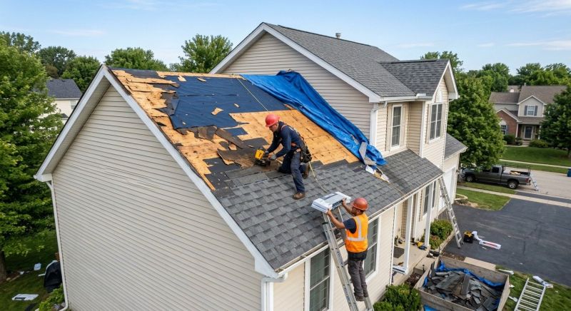 Roof Damage Restoration in Warrenton, VA