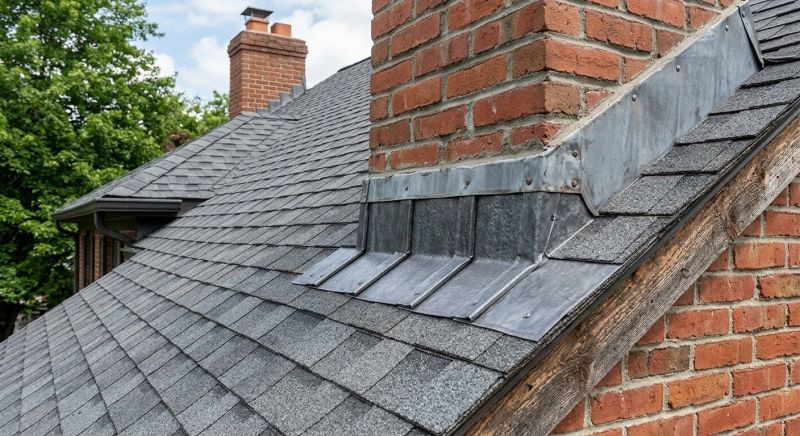 Roof Flashing Installation in Reston, VA