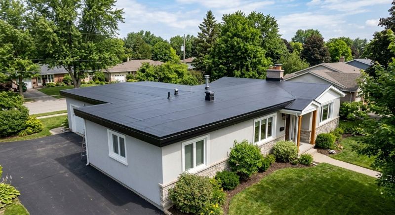 Rubber Roof Installation in Haymarket, VA