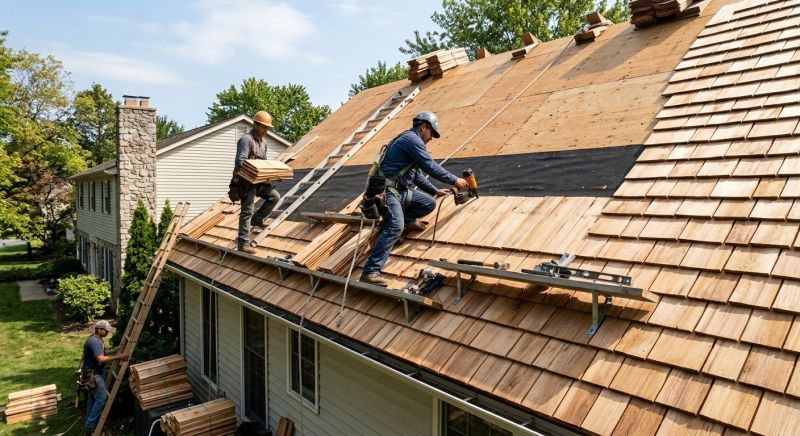 Shake Roof Replacement in Aldie, VA