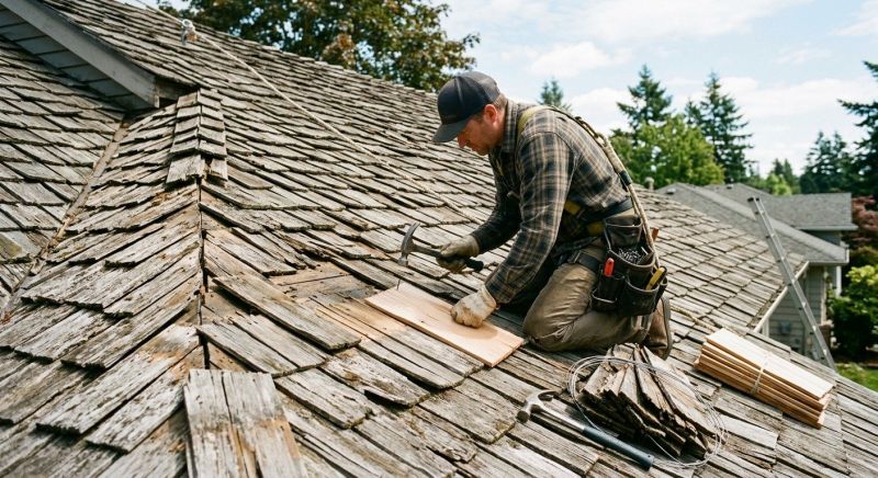 Shake Shingle Repair in Bluemont, VA