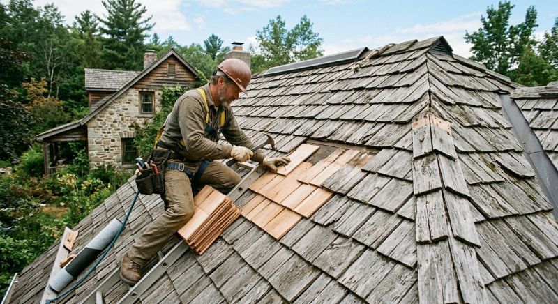 Shake Shingle Repair in Reston, VA
