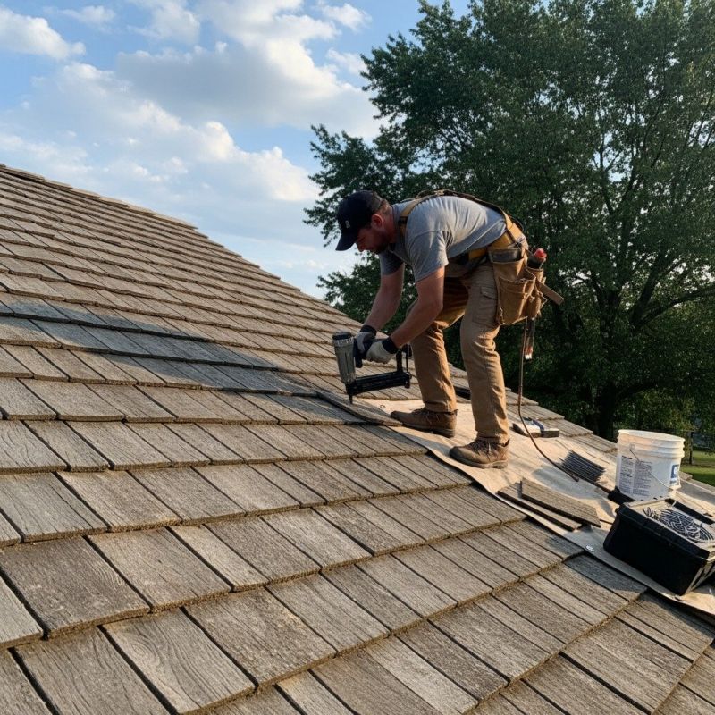 Shake Shingle Repair in Round Hill, VA
