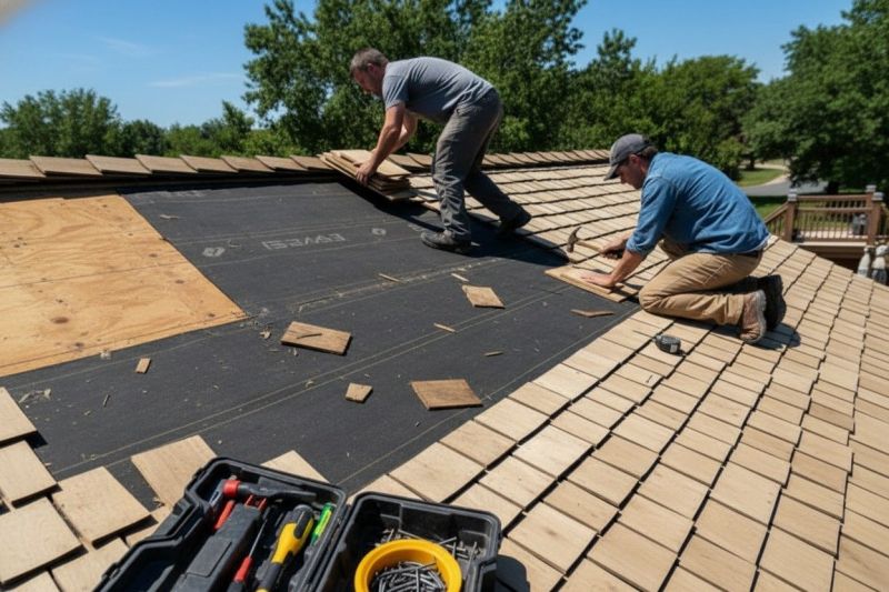 Shake Shingle Repair in Woodbridge, VA