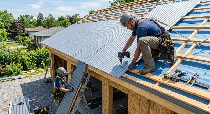 Sheet Roofing Installation in Woodbridge, VA