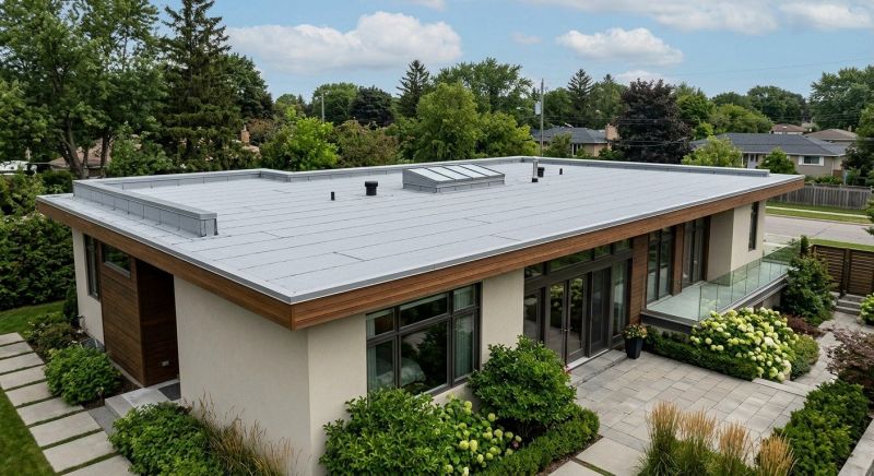 Single Ply Roof Installation in Round Hill, VA