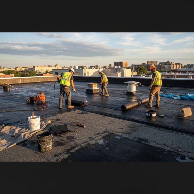 Single Ply Roof Repair in Haymarket, VA