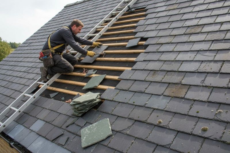 Slate Roof Repair in Centreville, VA