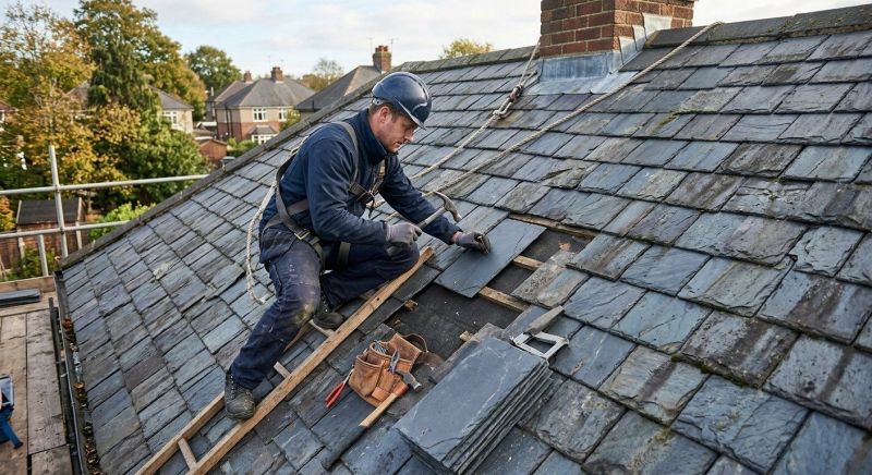 Slate Roof Repair in Poolesville, MD