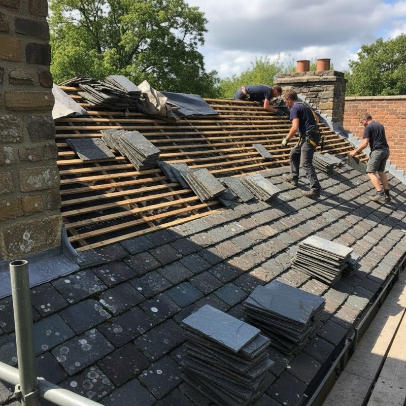 Slate Roof Replacement in Bristow, VA
