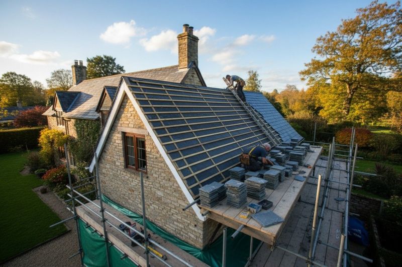 Slate Roof Replacement in Fauquier County, VA