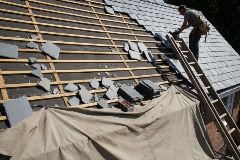 Slate Roof Replacement in Reston, VA