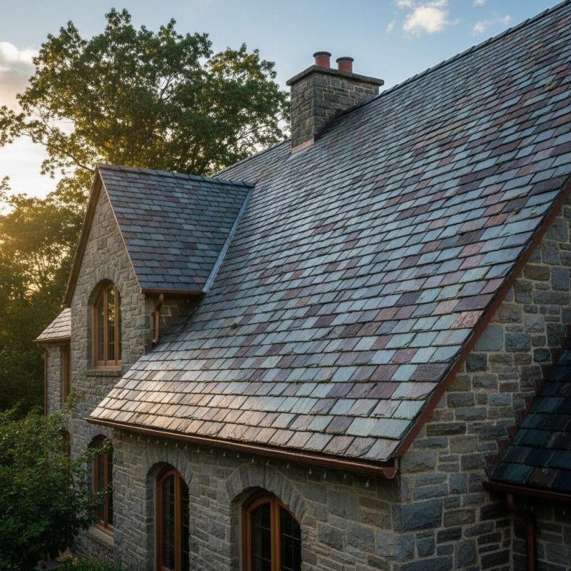Slate Roof Replacement in Round Hill, VA