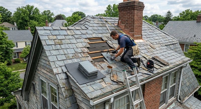 Slate Shingles Repair in Bluemont, VA