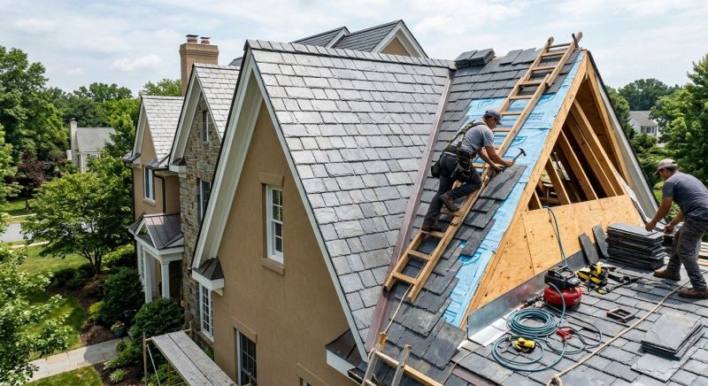 Slate Shingles Repair in Haymarket, VA
