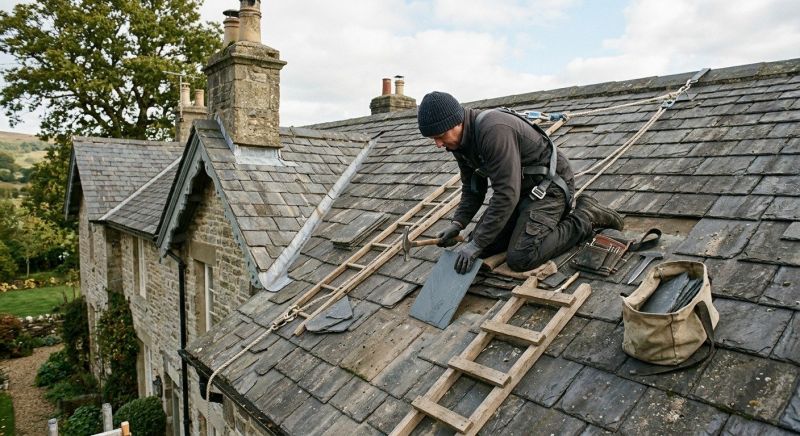 Slate Shingles Repair in Prince William County, VA