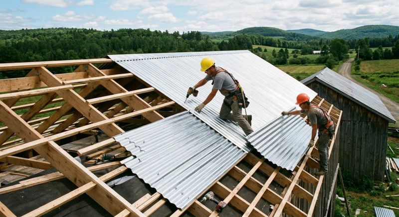 Steel Roof Installation in Haymarket, VA