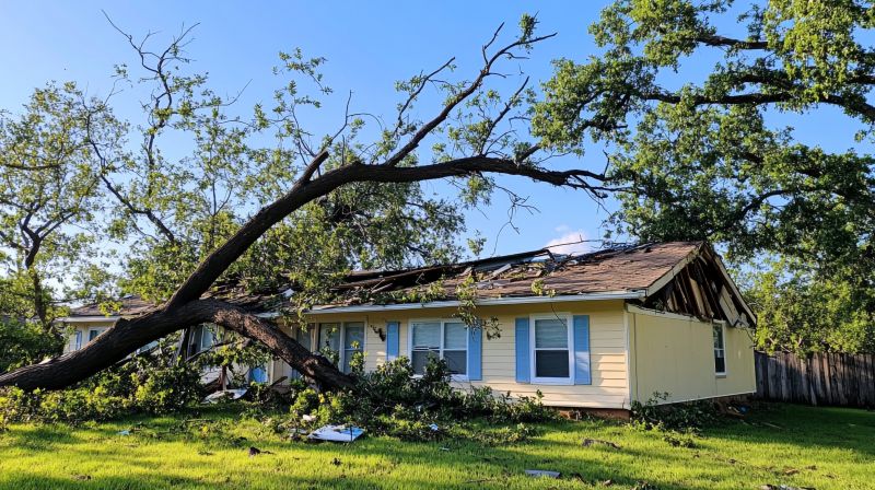 Storm Damage Roof Repair in Manassas, VA
