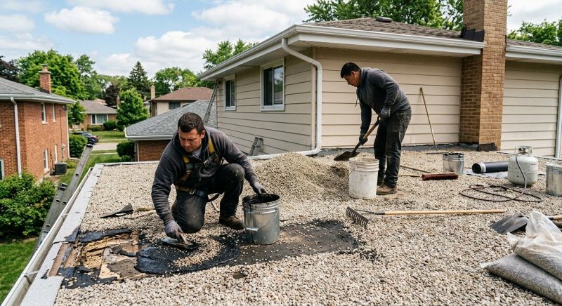 Tar And Gravel Roof Repair in Annandale, VA