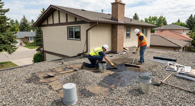 Tar And Gravel Roof Repair in Leesburg, VA