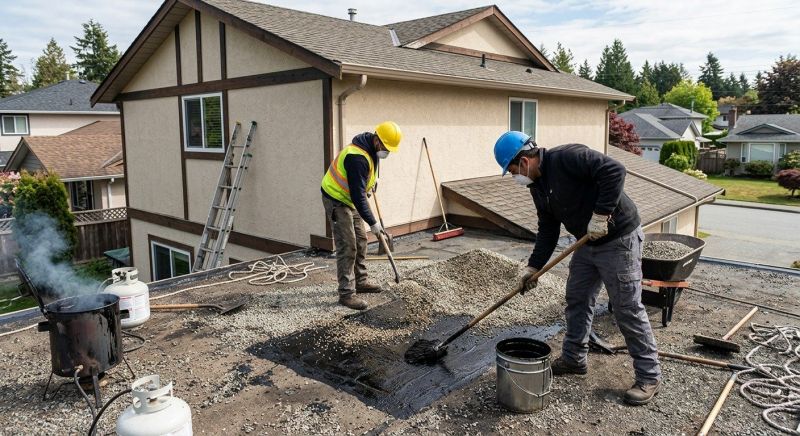 Tar And Gravel Roof Repair in Haymarket, VA