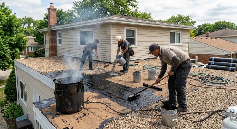 Tar And Gravel Roof Repair in Reston, VA