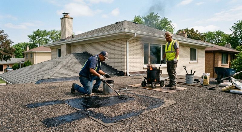 Tar Roof Repair in Ashburn, VA