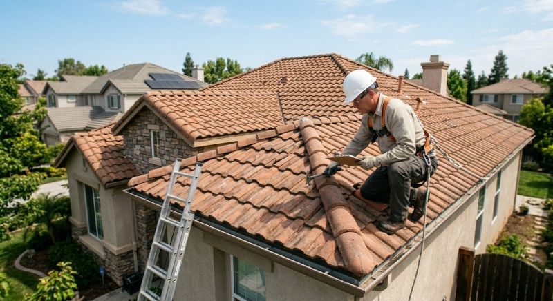 Tile Roof Inspection in Haymarket, VA
