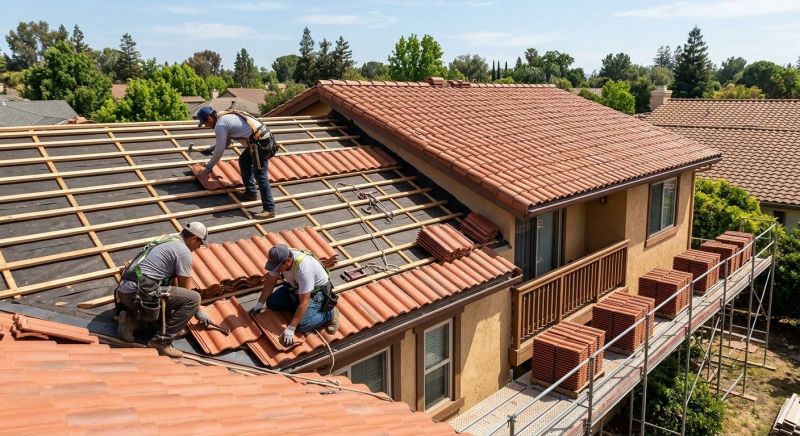 Tile Roof Installation in Marshall, VA