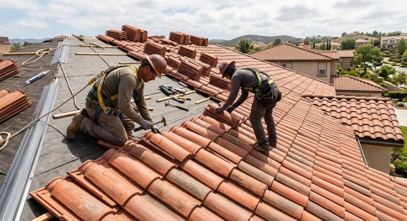 Tile Roof Installation in Vienna, VA