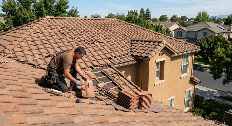 Tile Roof Repair in Catlett, VA
