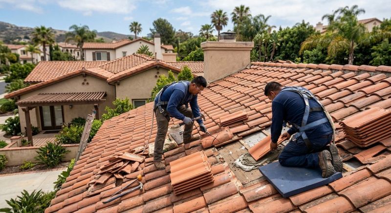 Tile Roof Repair in Catlett, VA