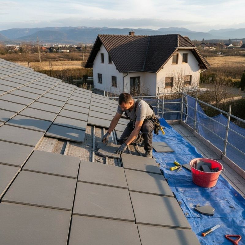 Tile Roof Repair in Chantilly, VA