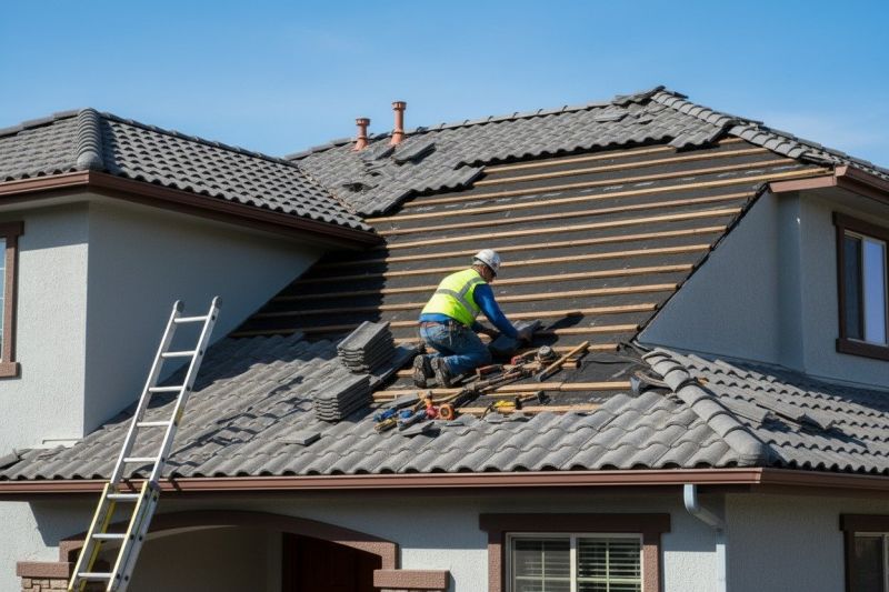Tile Roof Repair in Hamilton, VA