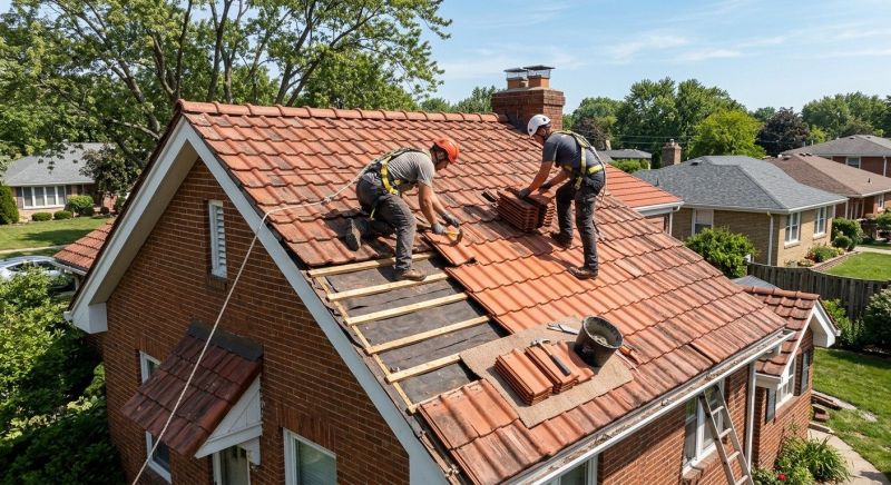 Tile Roof Repair in Springfield, VA