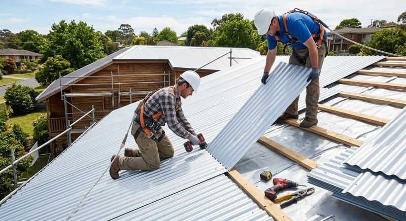 Tin Roof Installation in Burke, VA