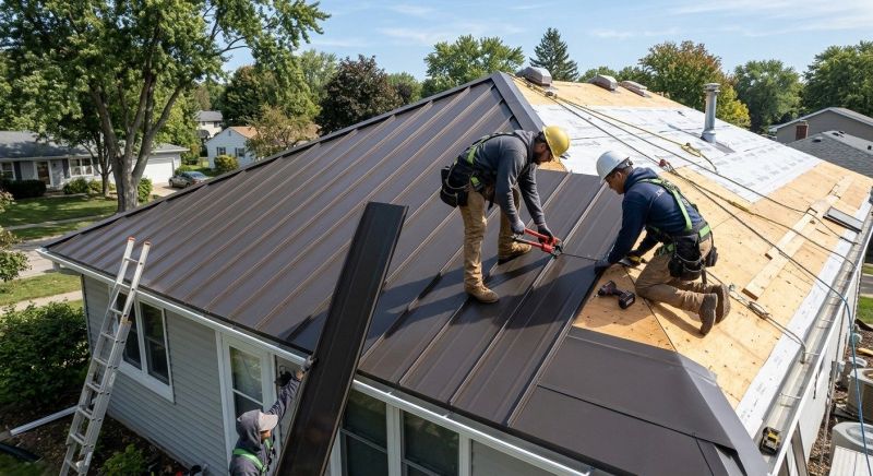 Tin Roof Installation in Burke, VA