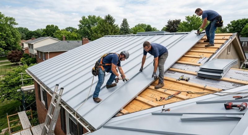Tin Roof Installation in Catlett, VA