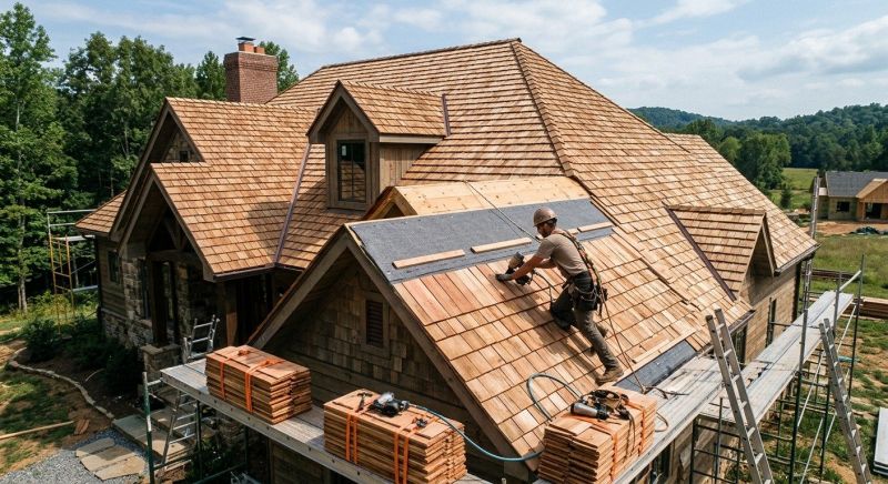 Wood Roofing Installation in Catlett, VA