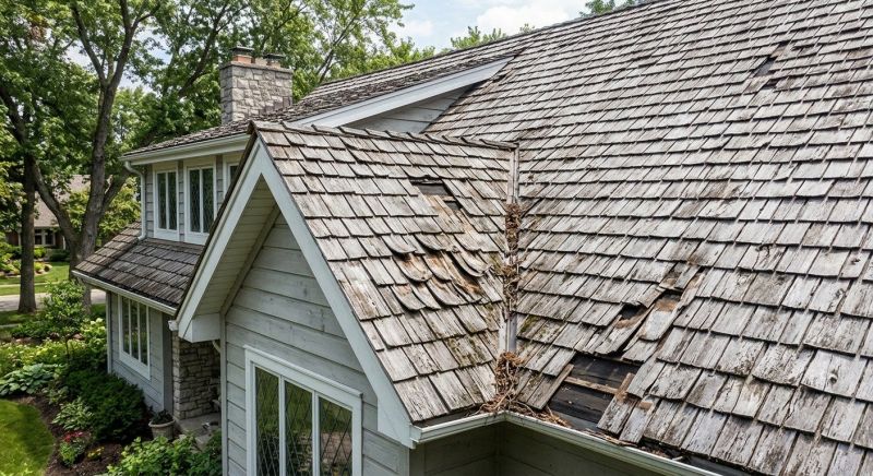 Wood Shake Roof Repair in Bristow, VA