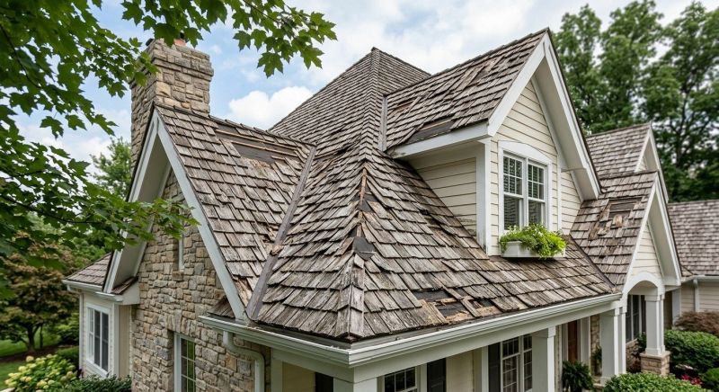 Wood Shake Roof Repair in Chantilly, VA