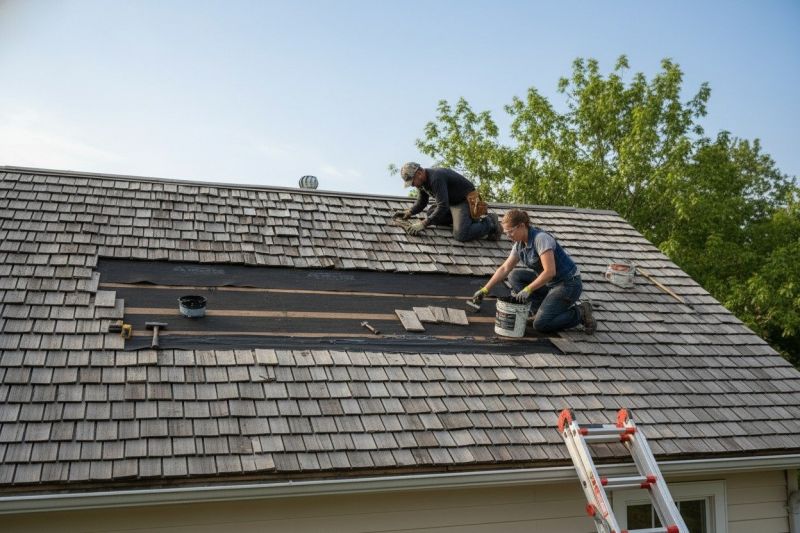 Wood Shake Roof Repair in Remington, VA