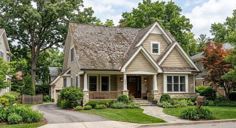 Wood Shake Roof Replacement in Bluemont, VA