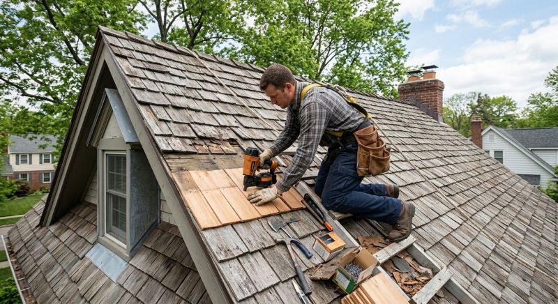 Wood Shingles Repair in Sterling, VA