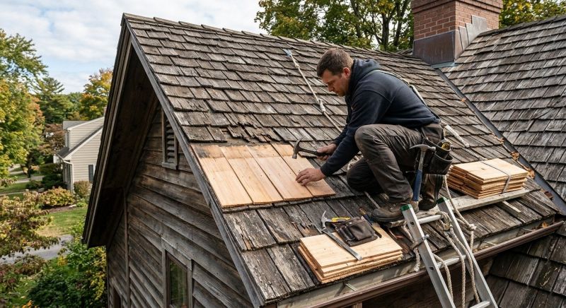 Wood Shingles Repair in Sterling, VA
