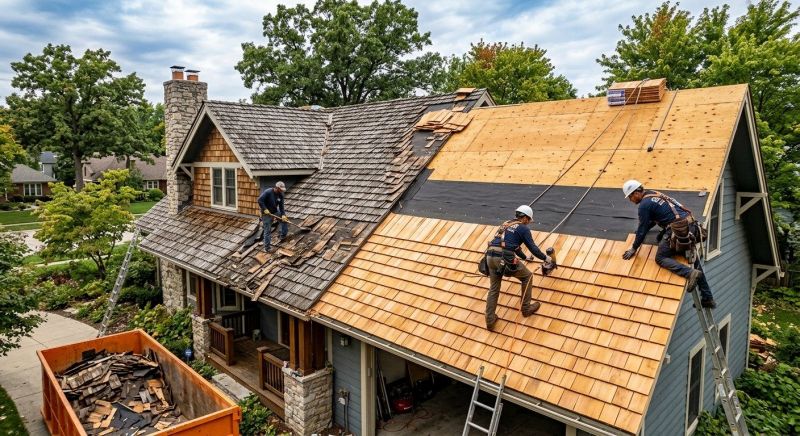 Shake Roof Replacement in Herndon, VA
